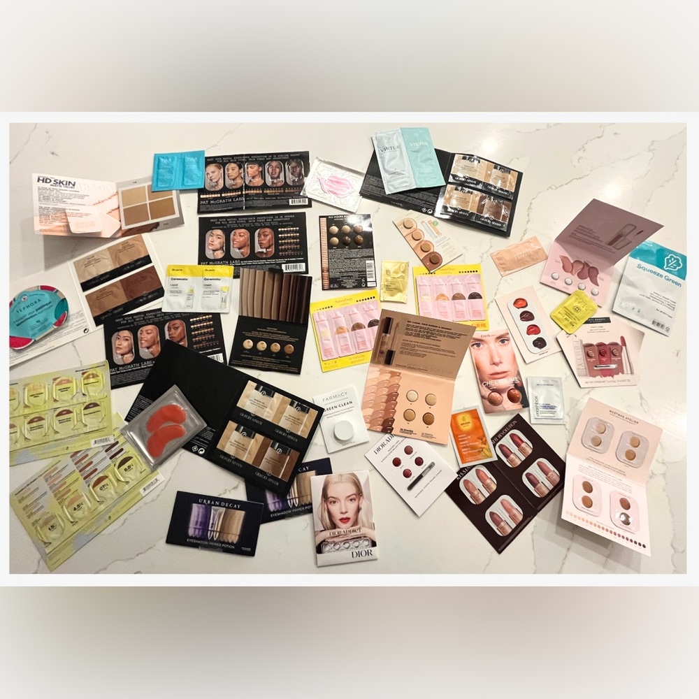 NEW Bundle 40+ Luxury Makeup/Skincare Samples